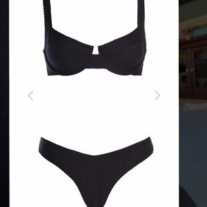 VETCHY Laguna Bikini Black - NWT